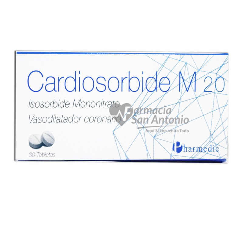 CARDIOSORBIDE-M 20MG X 30 TAB
