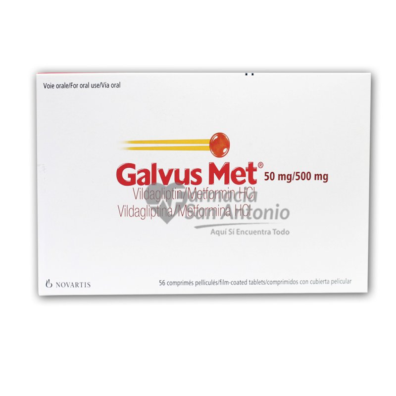 GALVUS MET 50/500MG X 56 TABS
