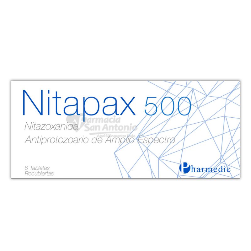 NITAPAX 500 MG X 6 TAB