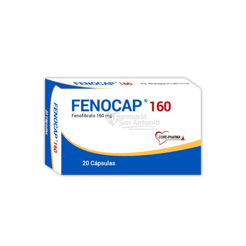 FENOCAP 160MG X 30 CAP