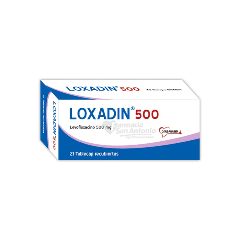 LOXADIN 500MG X 7 TABLETAS