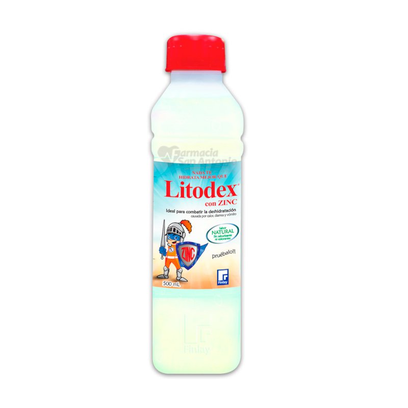 LITODEX CON ZINC SABOR NATURAL 500ML