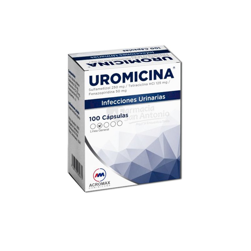 UROMICINA X 100 CAP