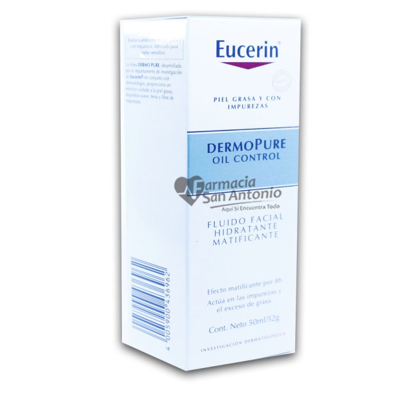 EUCERIN DERMO PURE FLUIDO MATIFICANTE 50ML