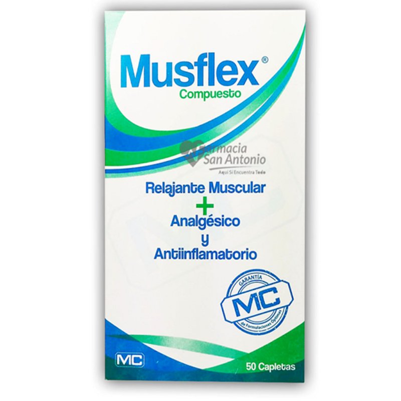 MUSFLEX COMP BLISTER X 50 CAP