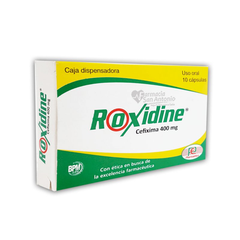 ROXIDINE 400MG X 10 CAP