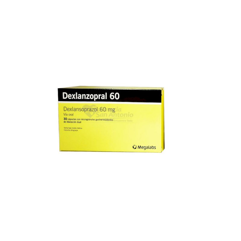 UNIDAD DEXLANZOPRAL 60MG $