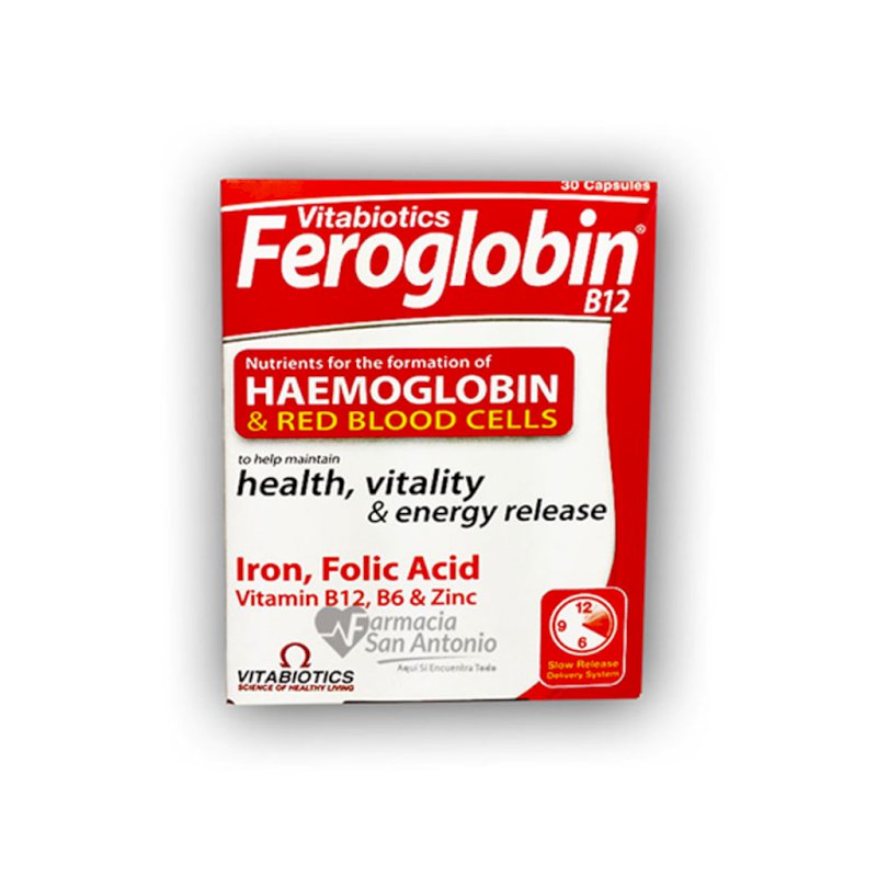 FEROGLOBIN B-12 X 30 CAPS