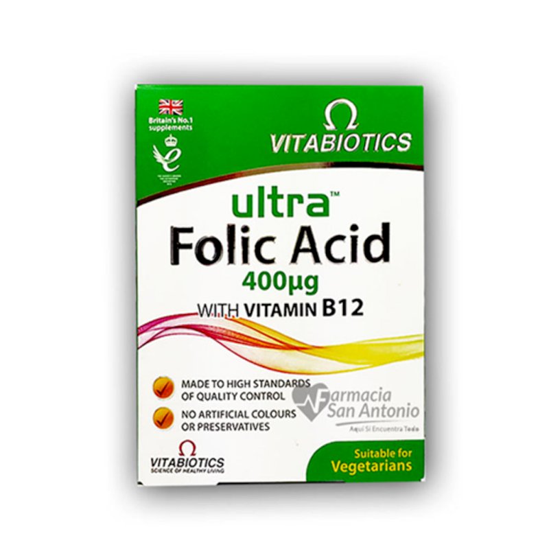 ULTRA FOLIC ACID 400 MG X 60 TABS