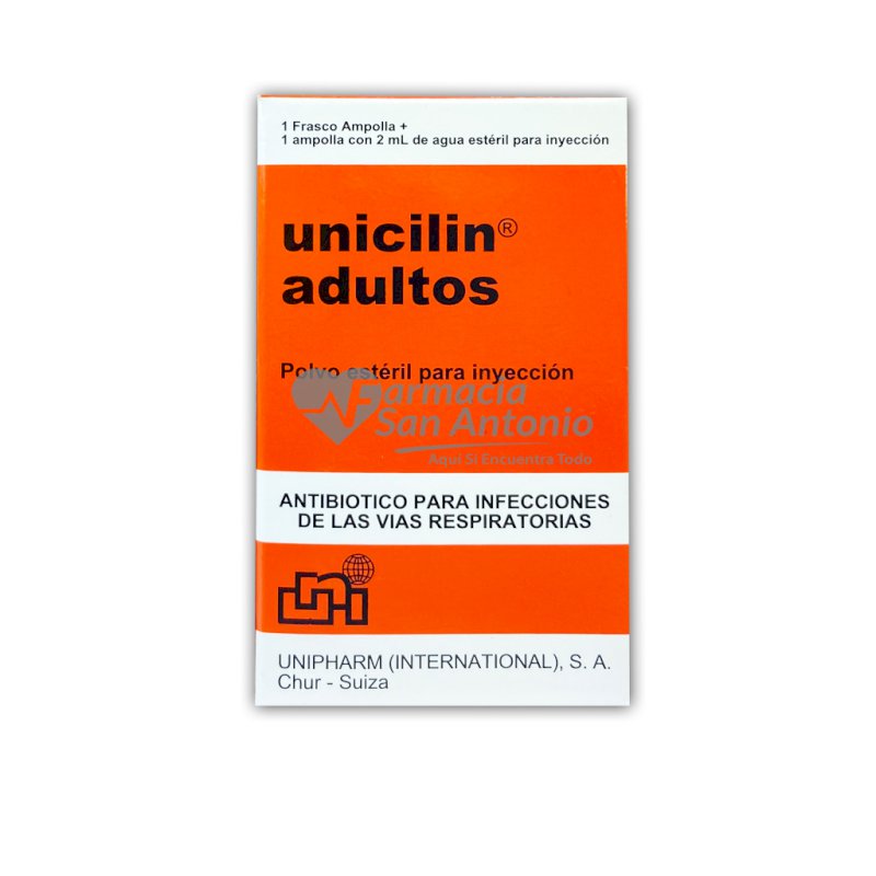 UNICILIN ADULTOS AMP INY