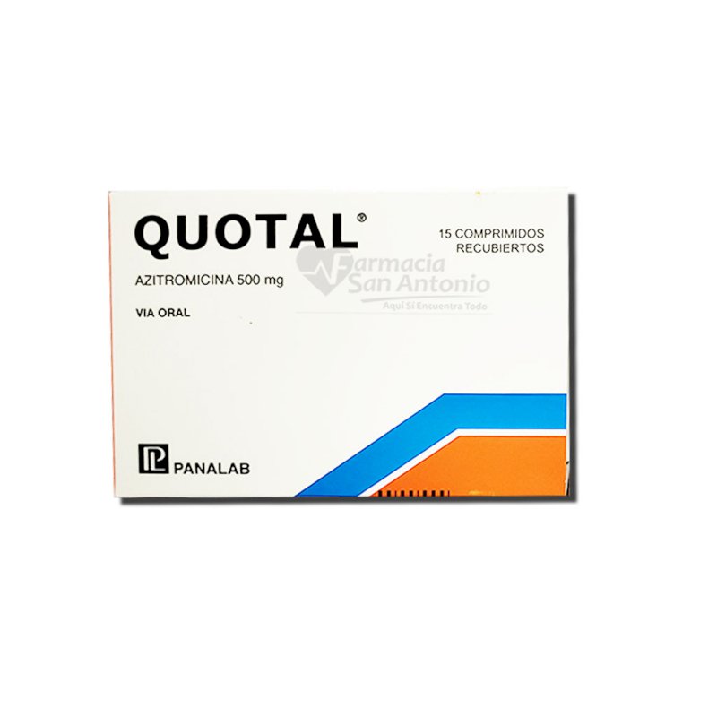 QUOTAL 500 MG X 15 COMPR.$