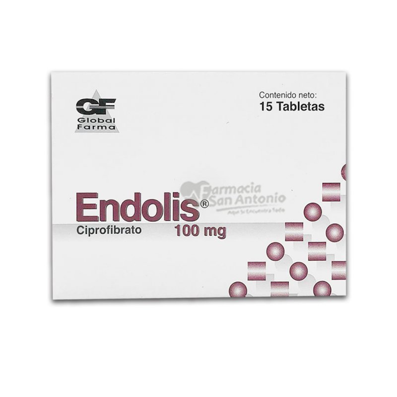 ENDOLIS 100MG X 15 TAB