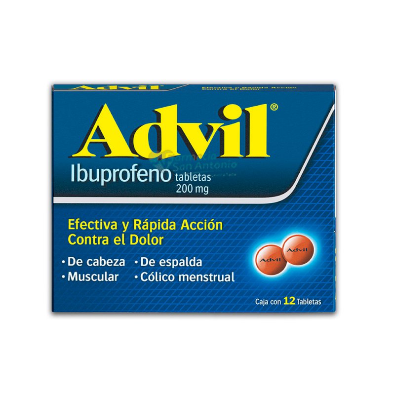 ADVIL 200MG X 12 CAP