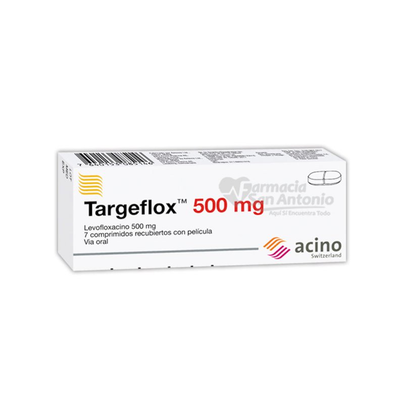 TARGEFLOX 500MG X 7 COMPR.