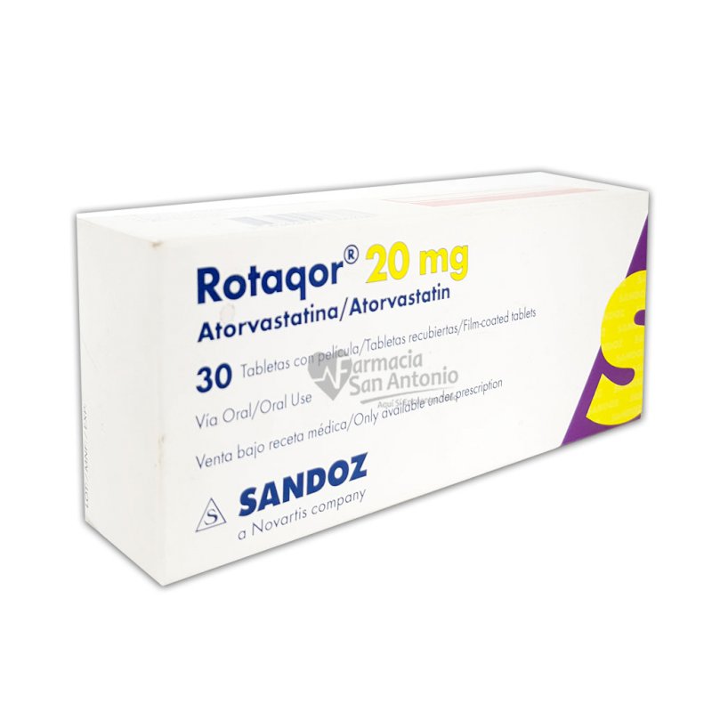 ROTAQOR 20MG X 30 TAB