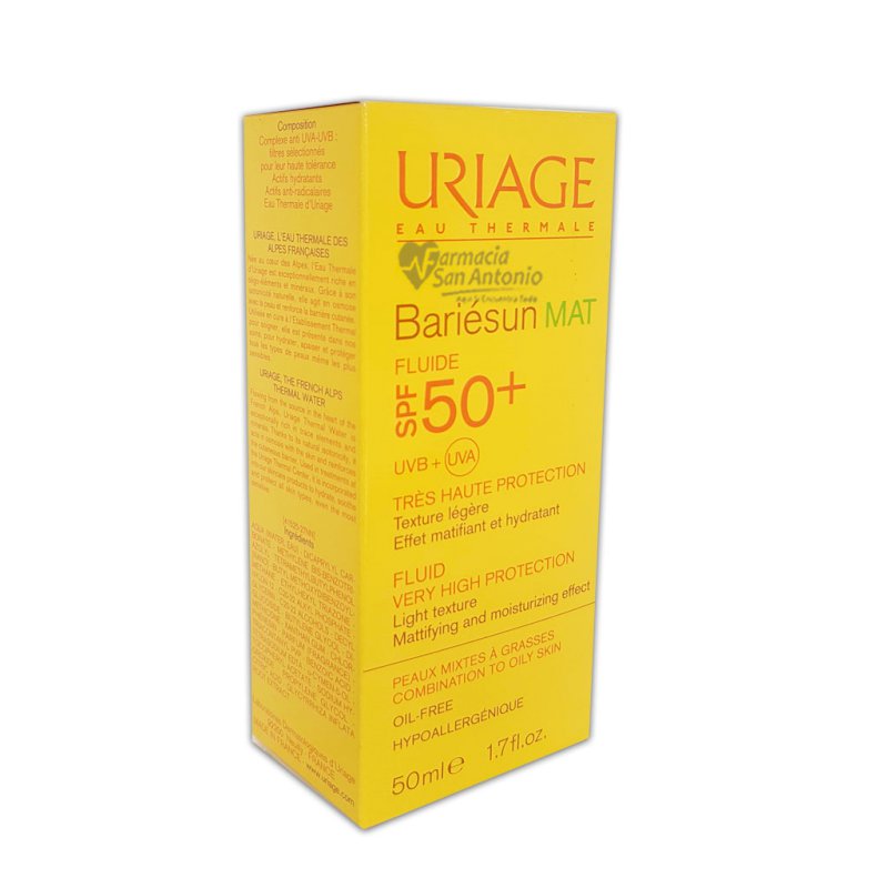 BARIESUN MAT FLUIDO SPF T 50ML