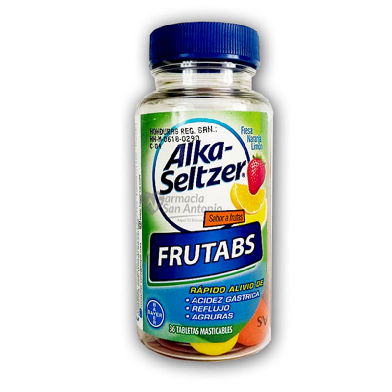 ALKA SELTZER FRUTABS X 36 TAB. MAST.