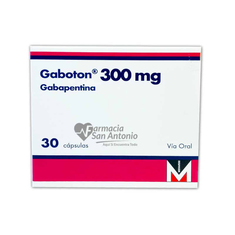 GABOTON 300MG X 30 CAPS.