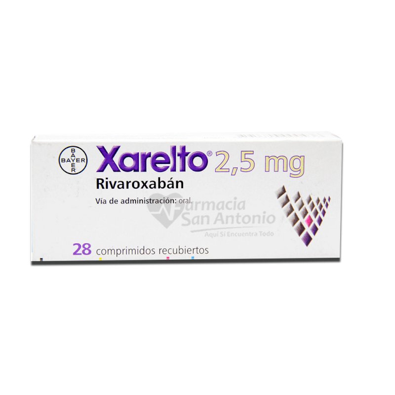 XARELTO 2.5 MG X 28 COMPR.