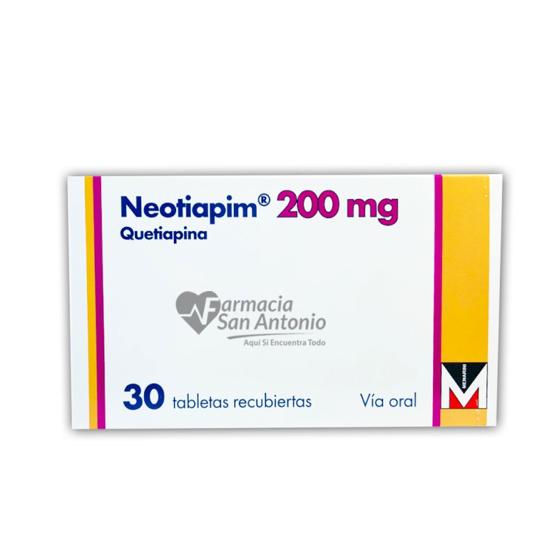 NEOTIAPIM 200MG X 30 COMP