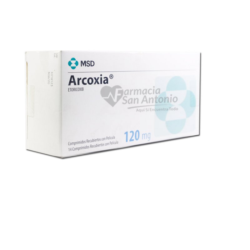 ARCOXIA 120MG X 14 TAB