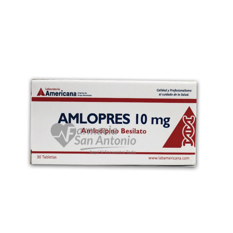 AMLOPRES 10MG X 30 TAB.