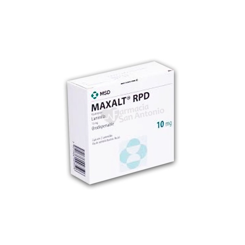 MAXALT RPD 10MG X 2 TABS.