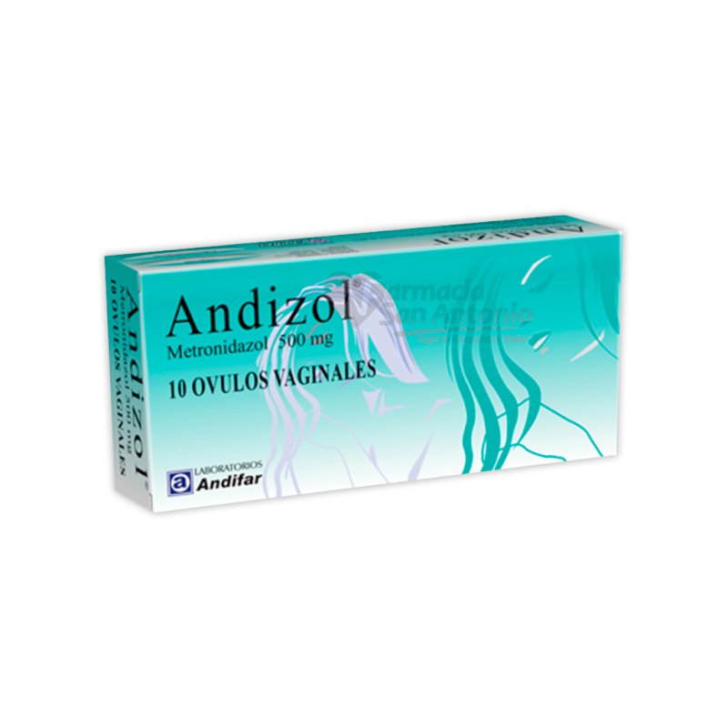 ANDIZOL 500MG X 10 OVULOS