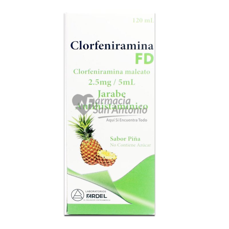 CLORFENIRAMINA 120 ML SUSP