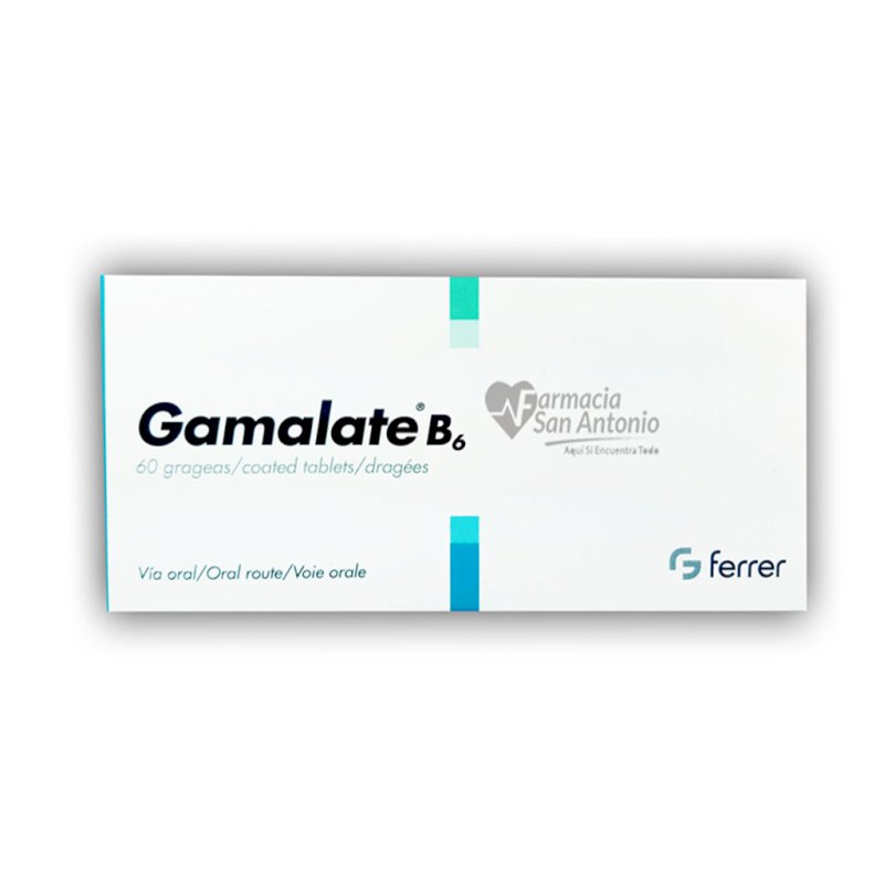 UNIDAD GAMALATE B6 X 60 TABS