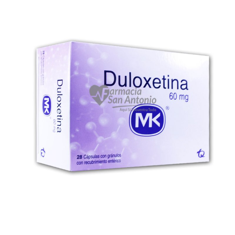 DULOXETINA 60MG X 28 TABS.