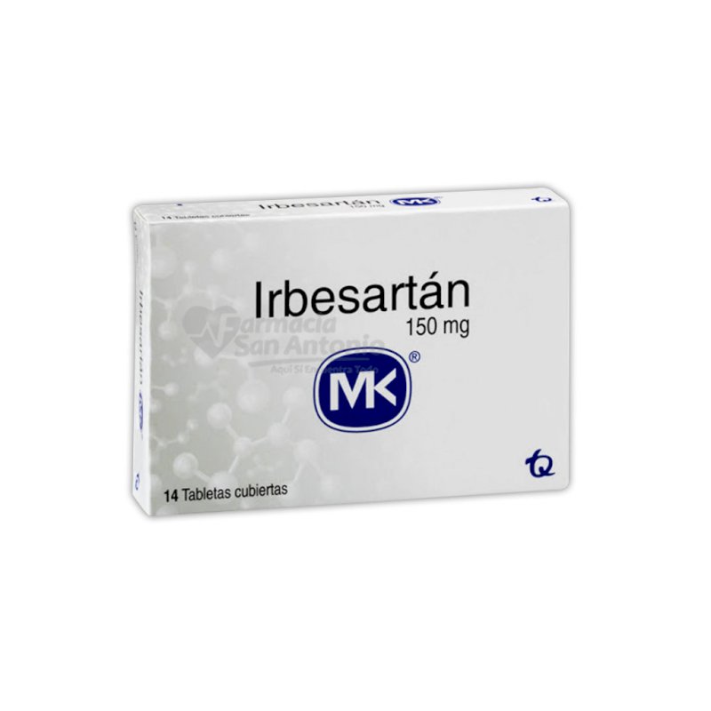 IRBERSARTAN 150MGH X 14 TABS.