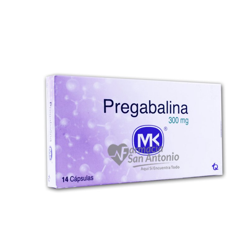 PREGABALINA 300MG X 14 CAPS.