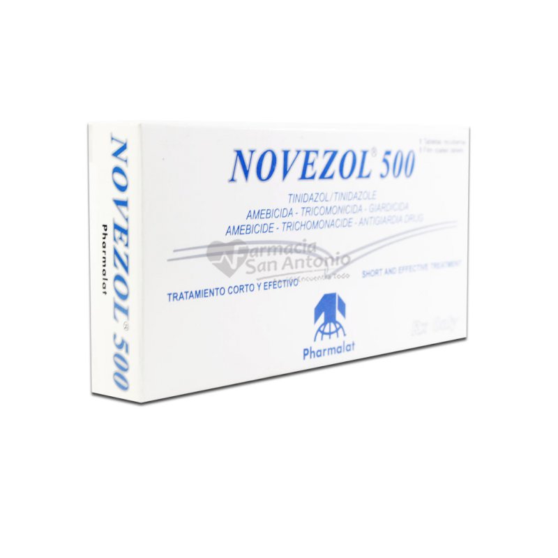 NOVEZOL 500MG CAJA X 8 TABS*