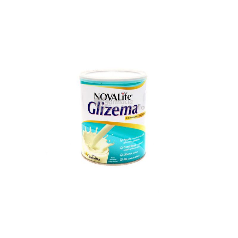 GLIZEMA SABOR VAINILLA X 450 G