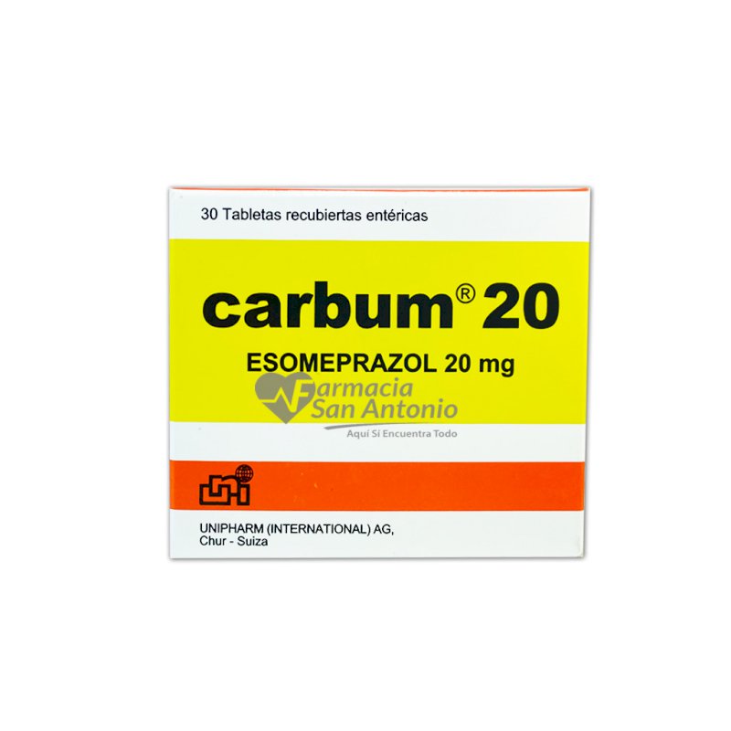 CARBUM 20MG X 30 TABS