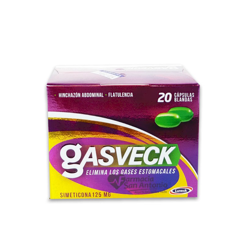 UNIDAD DE GASVECK 125MG