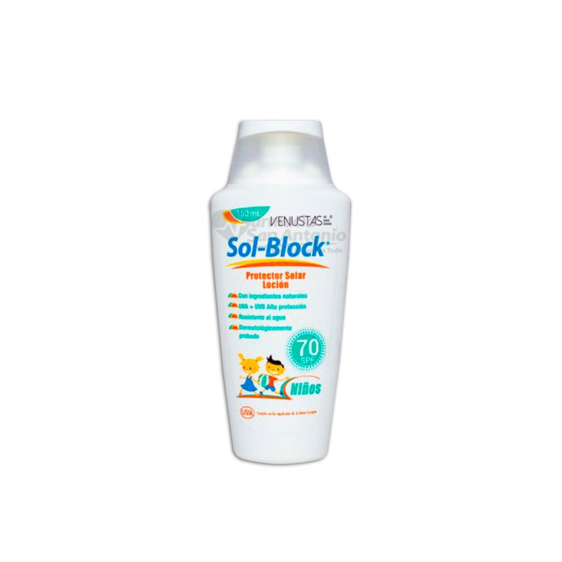 SOL-BLOK SPF 70 LOCION 150ML (PROCT. SOL)