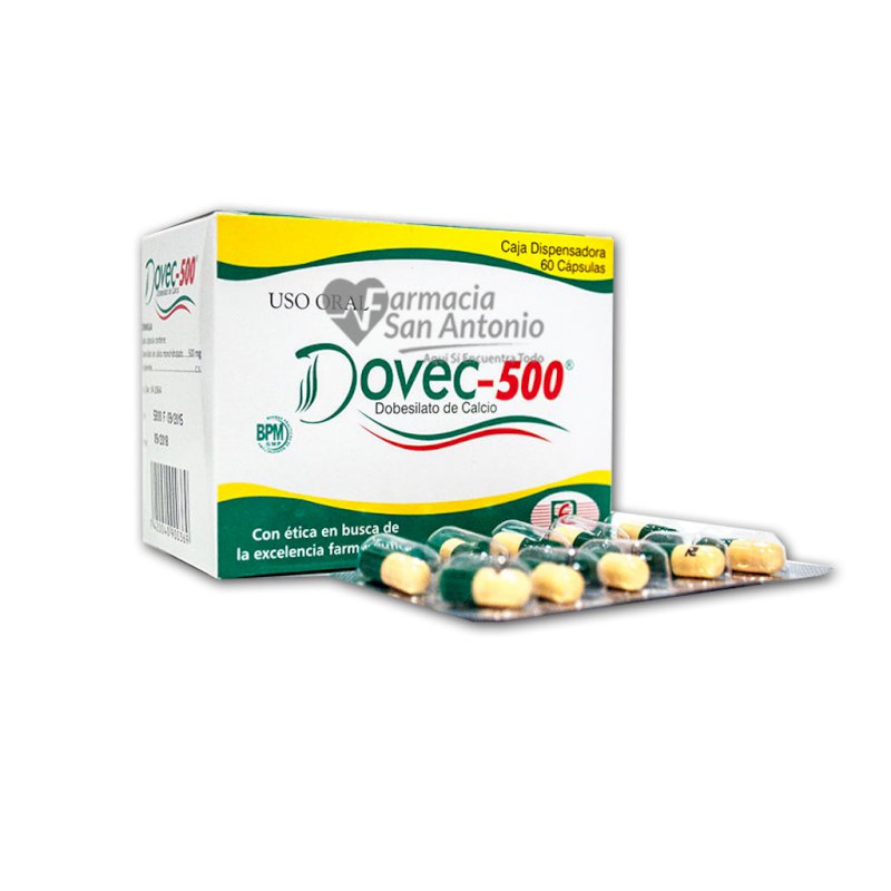 DOVEC 500MG X 60 CAPS