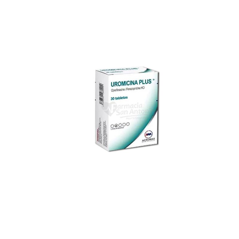 UNIDAD ACROMAX UROMICINA PLUS TAB