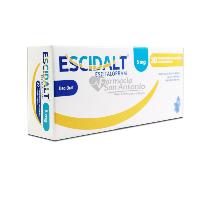 ESCIDALT 5MG X 30 COM