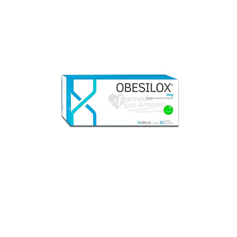 OBESILOX (LORCAS 10MG) X 30 TABS