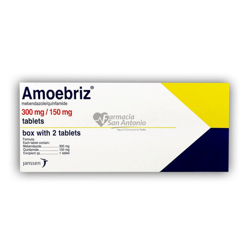 AMOEBRIZ 300/150 MG X 2 TABS