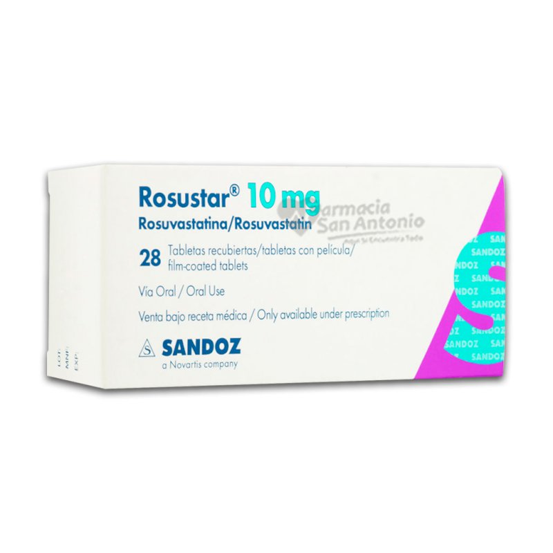 ROSUSTAR 10MG 28FCT CAC *