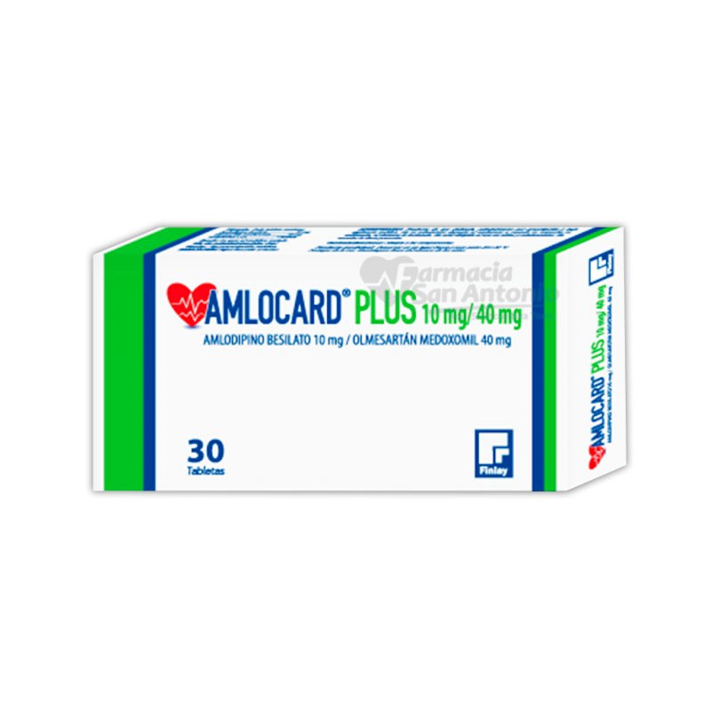 AMLOCARD PLUS 10MG/40MG X 30 TABS