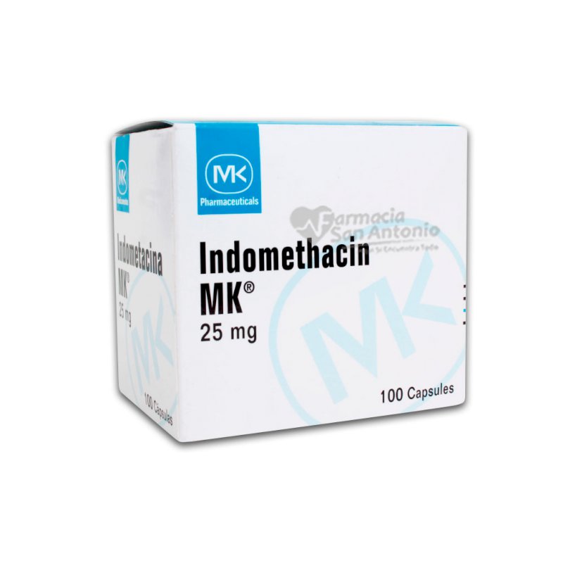 UNIDAD MK INDOMETACINA 25MG TAB