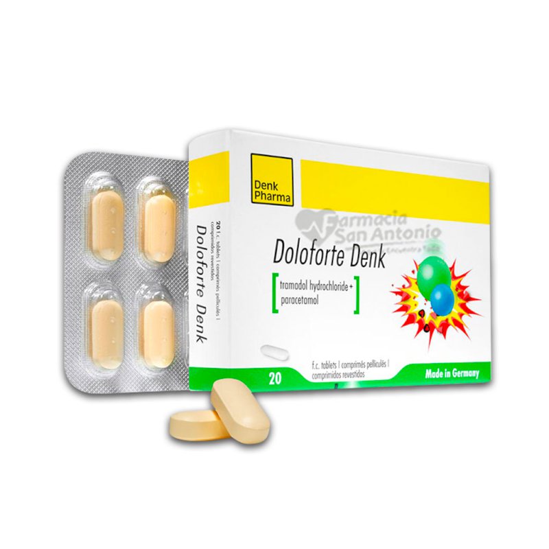 DOLOFORTE DENK 37.5MG+325MG X 20 TABS