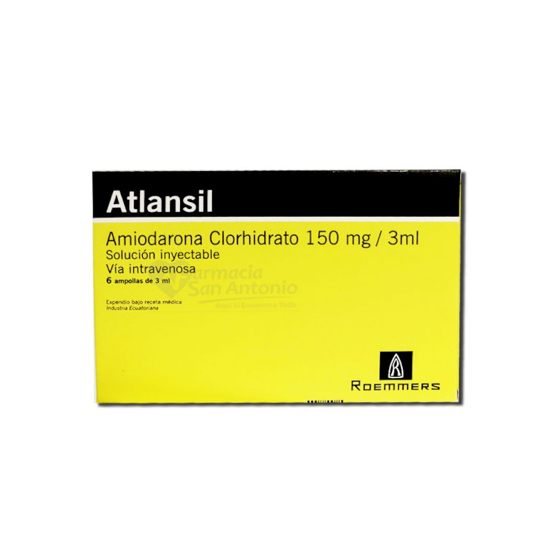 ATLANSIL 150MG X 6 AMPOLLAS $