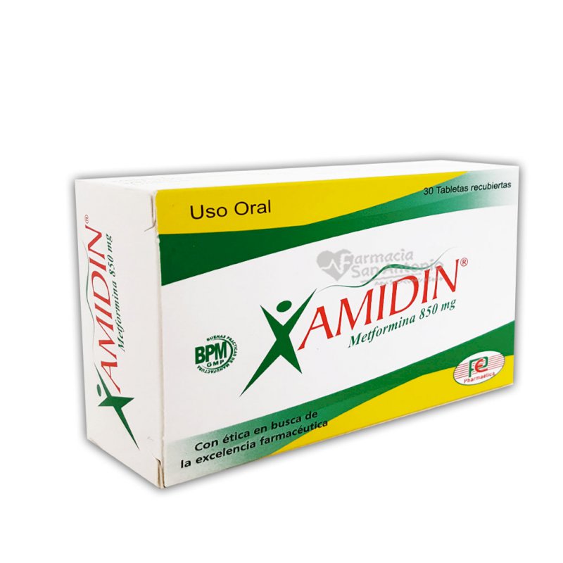 XAMIDIN 850MG X 30 TAB