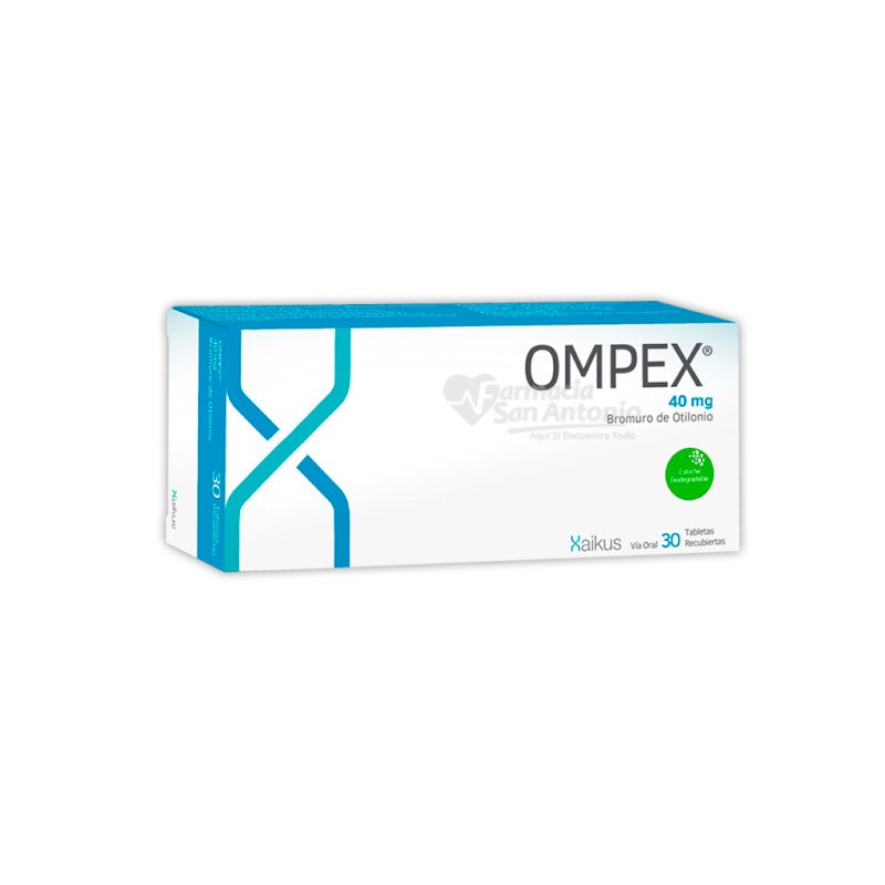 OMPEX (BROMURO ETILONIO) 40MG X 30 TABS